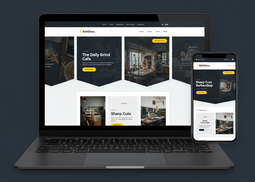 Ejemplos de sitios web en dispositivos móviles